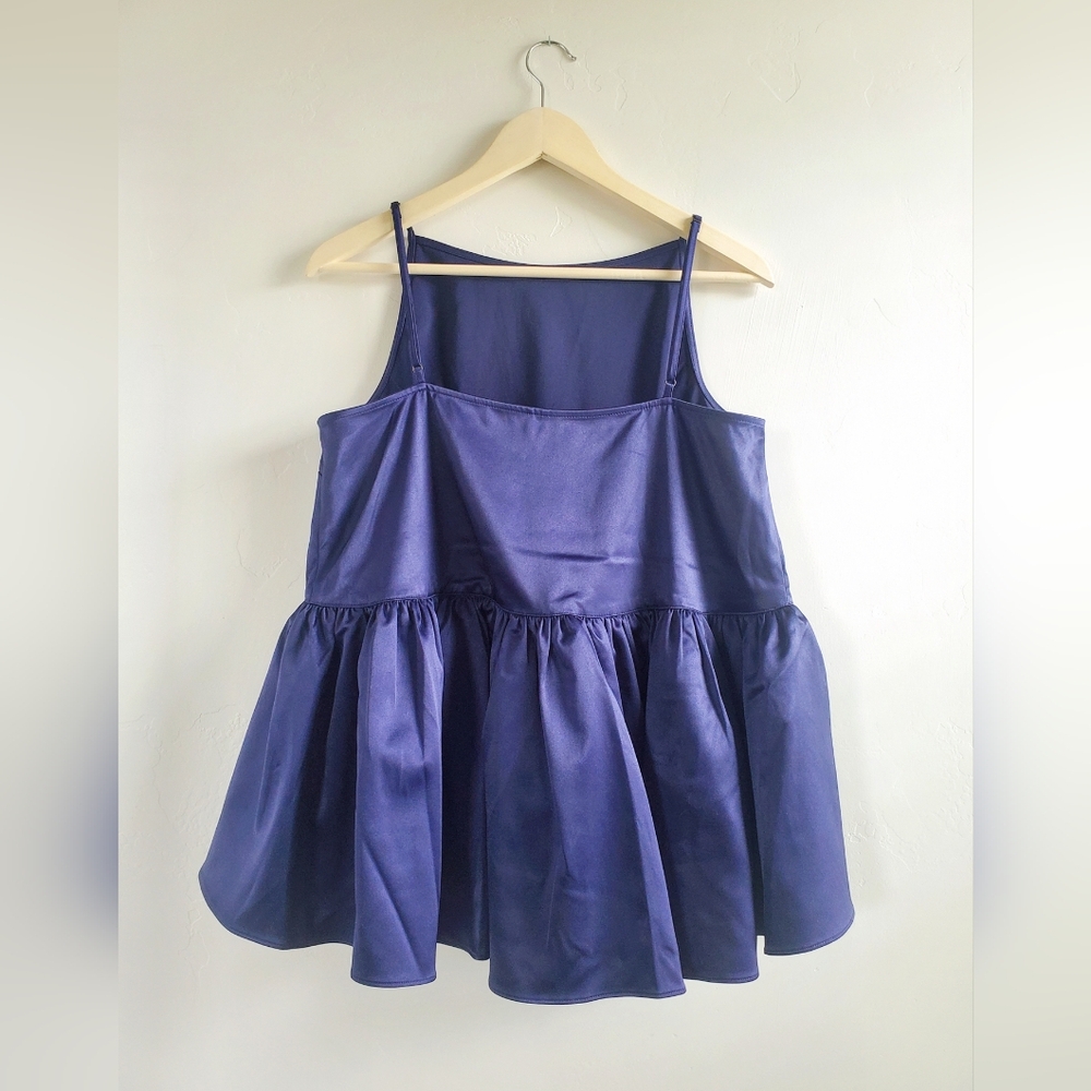 🌷NWT Anthropologie Silky Babydoll Top - Picture 8 of 12